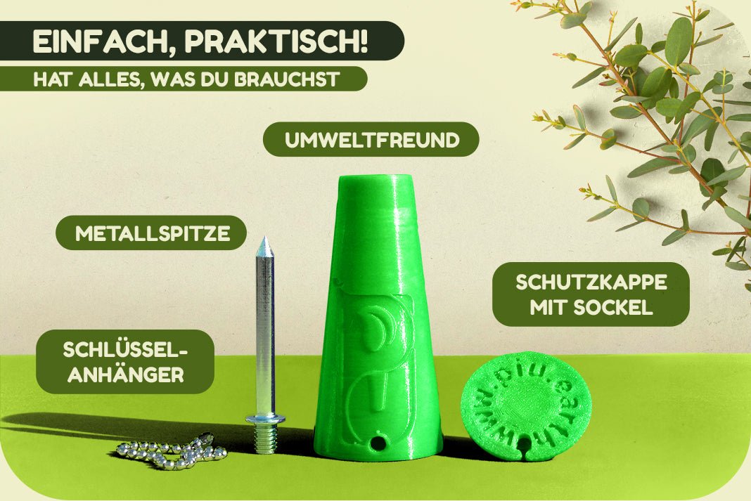 V.27 🌳 Dunkelgrüner Umweltfreund 🌲