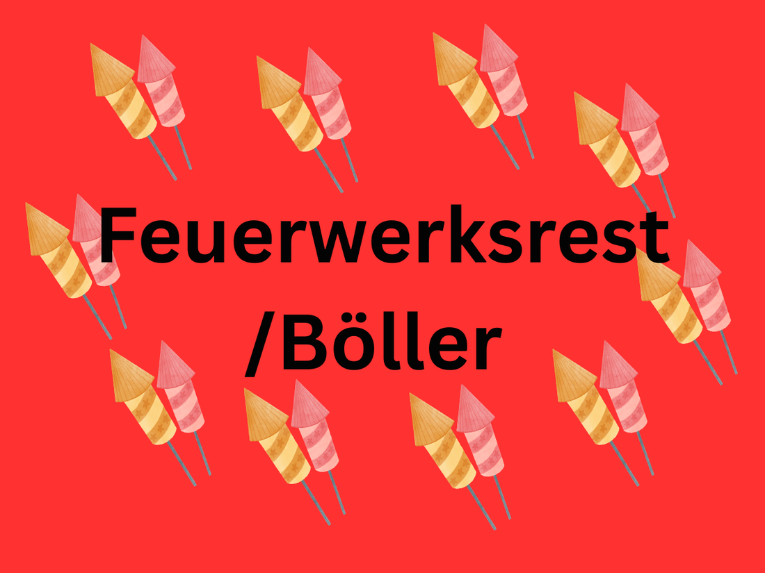 Feuerwerksrest