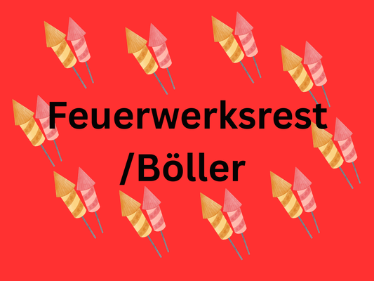 Feuerwerksrest