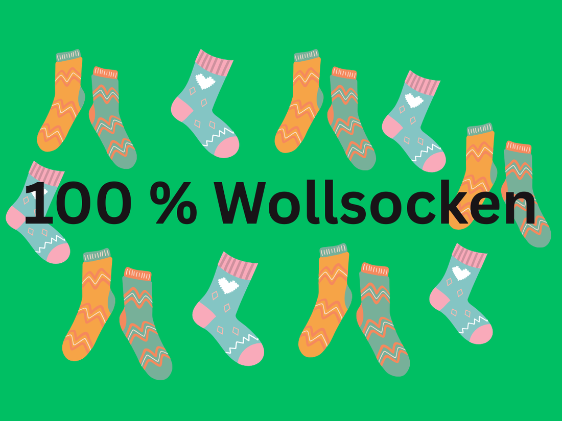 100& Wollsocken