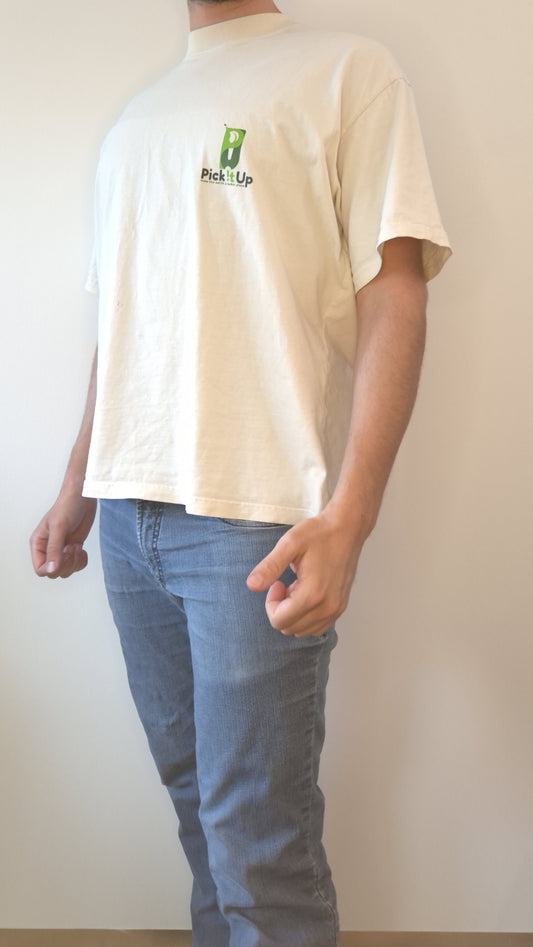 Short-sleeved organic T-shirt